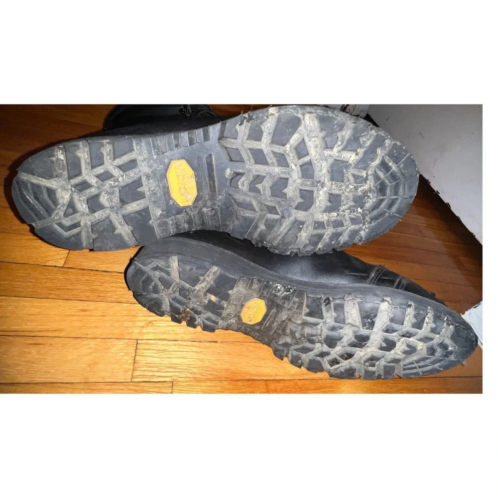 Matterhorn 12255 Mining Boots Mens 10 M Black Good Vibram Metatarsal Guard